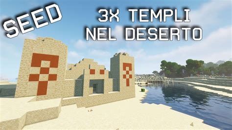 Minecraft Seed Belli Templi Nel Deserto Villaggio E Palude Con