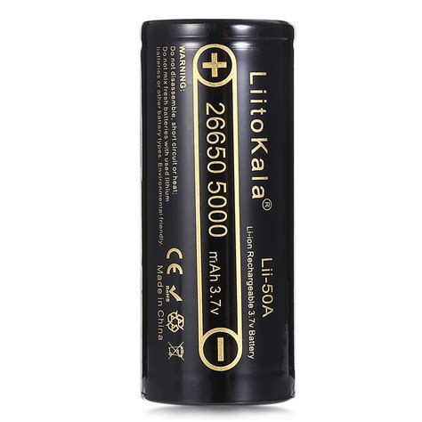 2pcs HK LiitoKala Lii 50A 3 7V 26650 5000mah High Grandado