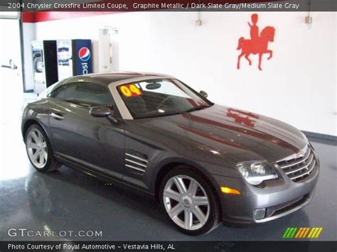 Graphite Metallic Chrysler Crossfire Limited Coupe Dark Slate