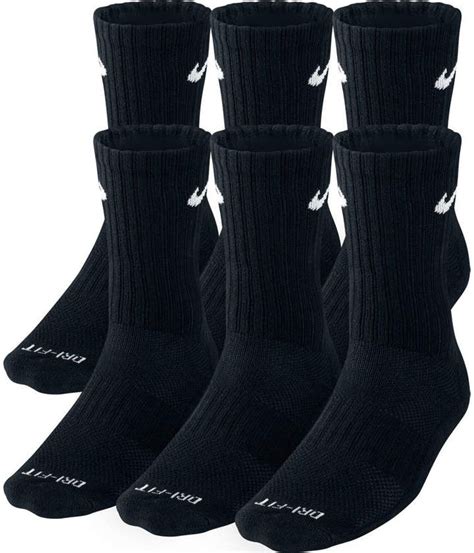 Nike Dri Fit Pack Crew Socks Nike Socks Women Black Nike Socks