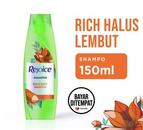 Rejoice Rich Soft Smooth Shampoo 150ml Sampo Rejoice Halus Dan Lembut