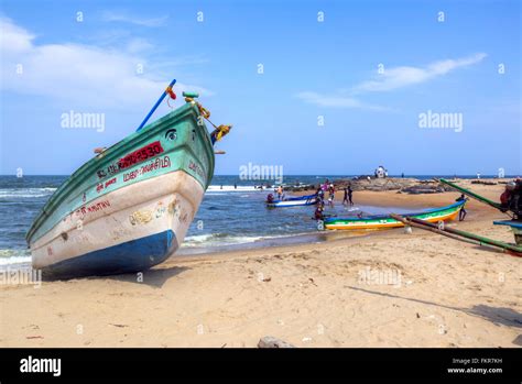 Kovalam Beach Covelong Chennai Tamil Nadu India Stock Photo Alamy