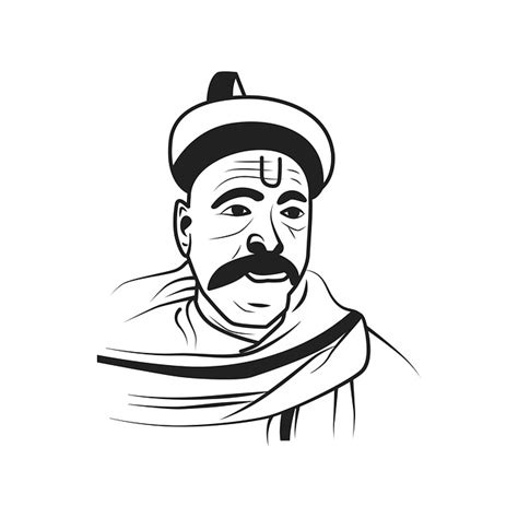 Lokmanya Bal Gangadhar Tilak Images Vectorielles Gratuites Sur