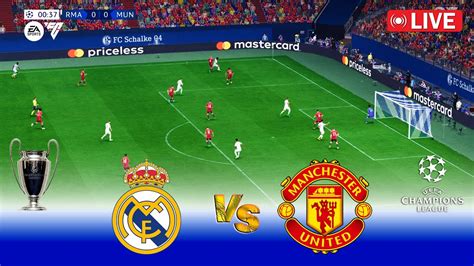 🔴 Live Real Madrid Vs Manchester United Uefa Champions League Final Fc 24 Game Simulation