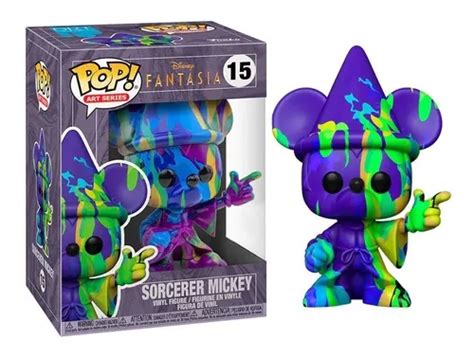 Funko Pop Disney Fantasia Th Anniversary Mickey Artist Env O Gratis