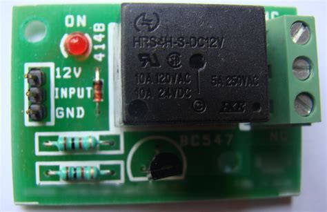 Single Channel 12V Relay Module - Hacktronics