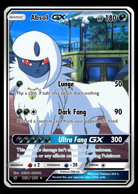 Absol Pokemon Card