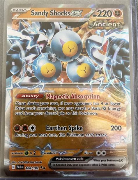 Pok Mon Tcg Sandy Shocks Ex Paradox Rift Holo Ultra Selten Eur