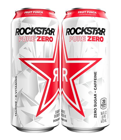 Rockstar Sugar Free Fruit Punch Nutrition Besto Blog