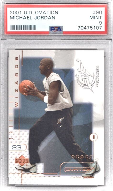 Michael Jordan Ud Ovation Psa Mint Ebay