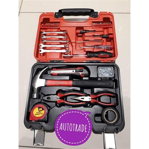 Jual TOOLKIT 37 BOX SET TOOL KIT ORIGINAL KRISBOW KOTAK PERKAKAS