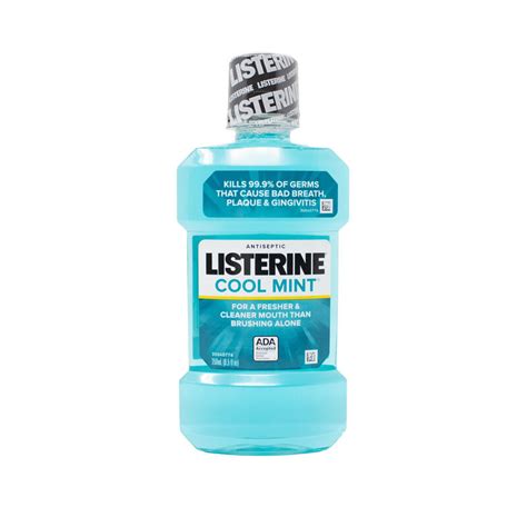 Listerine Mouthwash Cool Mint 250ml M C Drugstore