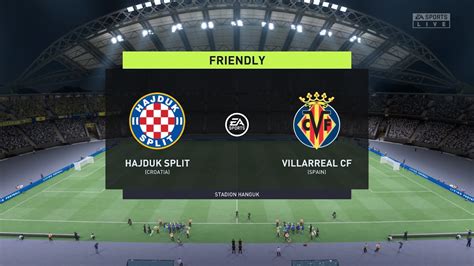 Fifa Hajduk Split Vs Villarreal Europa Conference League