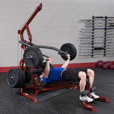 Body Solid Glgs100 Corner Leverage Gym For Strength Training 3