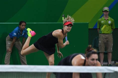 Bouchard, Dabrowski beat Polish duo in Olympic women’s doubles tennis ...