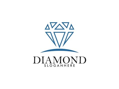 Premium Vector Creative Diamond Logo Vector And Icon Design Template