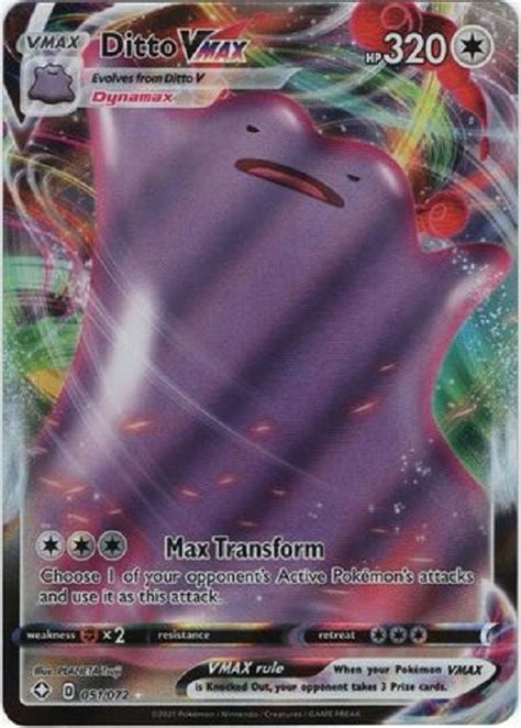 Ditto Vmax 5172 Ultra Raro Pokemon Tcg Mercado Libre