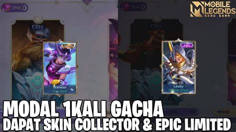 CUMA 1 KALI GACHA LANGSUNG DAPAT SKIN COLLECTOR EPIC LIMITED EVENT