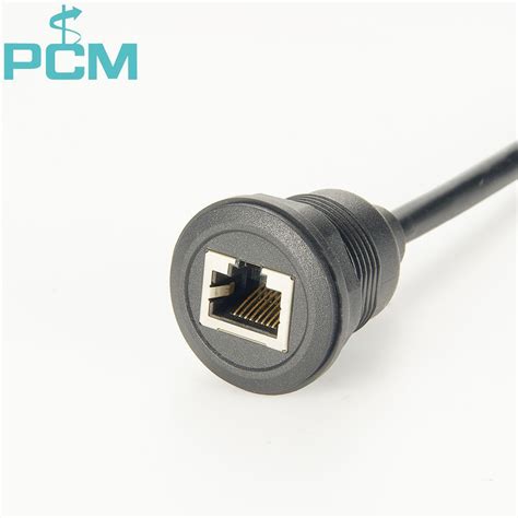 Customized 22mm Rj45 Round Panel Mount Connector Cable Suppliers Manufacturers Wholesale