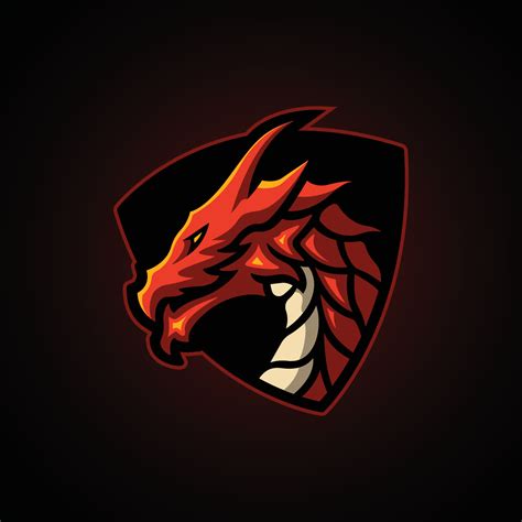 Dragon Head Esport Logo Gaming Mascot Design 11550111 Vector Art At Vecteezy