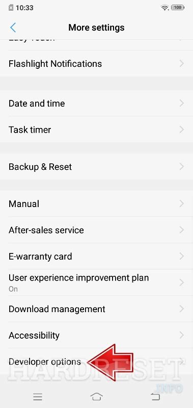 How To Get To And Enable Developer Options On Vivo Y C Hardreset Info