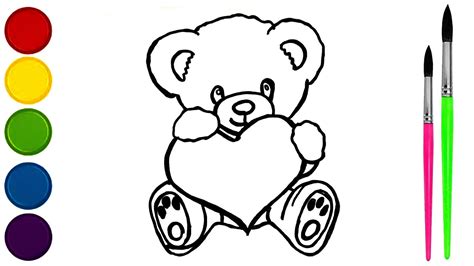 How To Draw A Cute Teddy Bear How To Draw Teddy Bear Teddy Bear