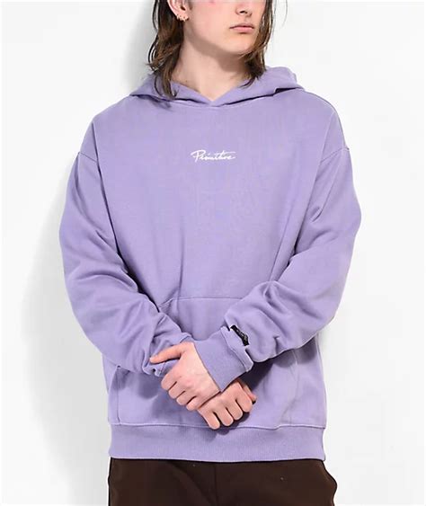 Primitive Nuevo Core Premium Lavender Hoodie