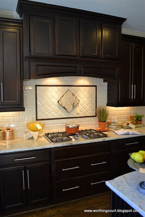 Dark Kitchen Cabinets Backsplash Ideas Hawk Haven