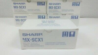 Genuine Sharp MX SCX1 Staples NEW EBay