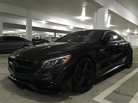 Blacked Out Mercedes Benz S63 Amg Coupe