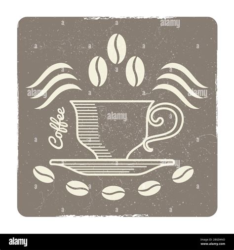 Vintage Coffee Cup Vector