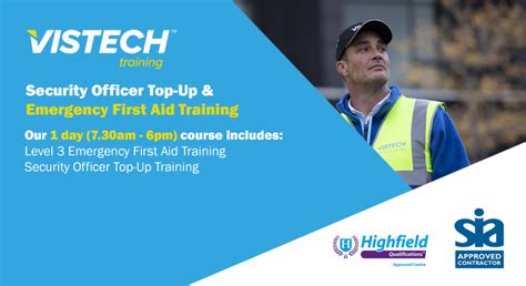 Sia Top Up Training Middlesbrough Vistech Training