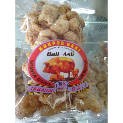 Jual Kerupuk Kulit Babi Bali Asli Shopee Indonesia