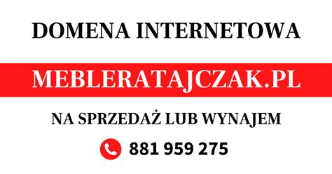 Domena Internetowa Mebleratajczak Pl Na Sprzedaz