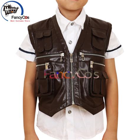 Halloween 2018 Jurassic World Fallen Kingdom Owen Grady Vest Cosplay Costume Game Adult Costume