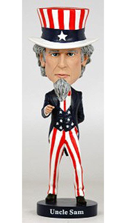 Uncle Sam Bobblehead By Royal Bobbles At The Toy Shoppe