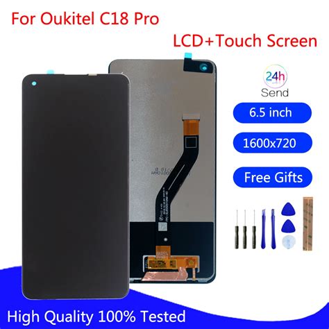 Original Display For Oukitel C Pro Lcd Display Glass Touch Screen