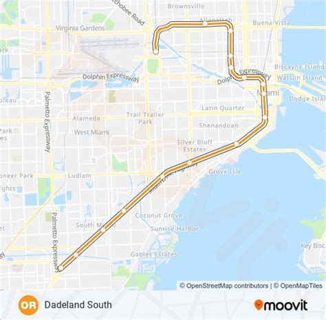 Ruta Orange Horarios Paradas Y Mapas Southbound Actualizado