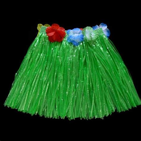 40cm Hawaiian Hula Skirt Green Party My Malaysia Online Party Pack Shop