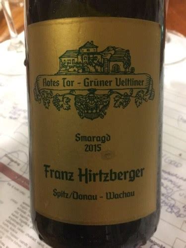 Franz Hirtzberger Rotes Tor Gr Ner Veltliner Vivino Us