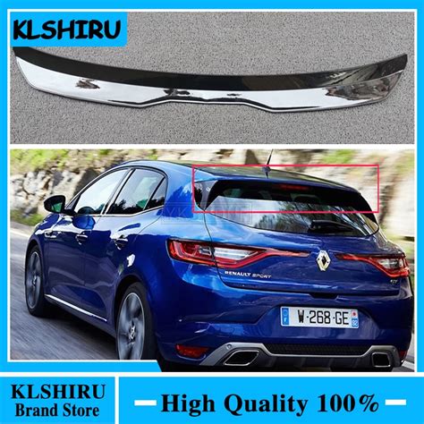 For Renault Megane 4 IV GT Sport Tourer 2016 2020 Hatchback Spoiler ABS