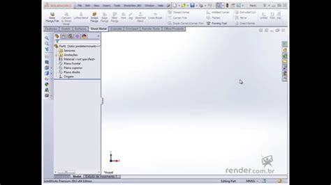Curso Solidworks 2013 Chapas Metálicas Render Cursos Online