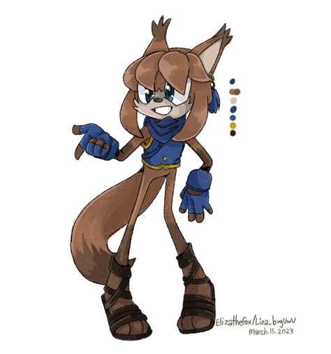 Luca The Fox Sonic Oc Sonic The Hedgehog Amino