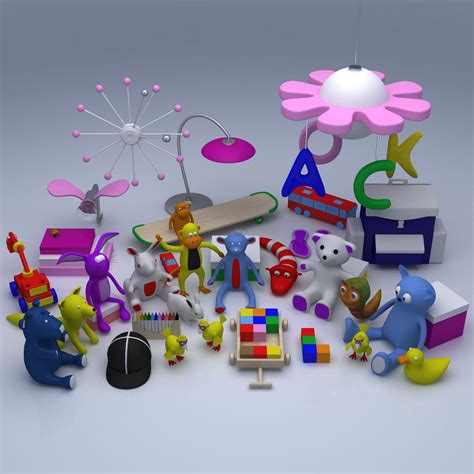 Kids Room 3D Models download - Free3D