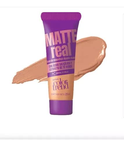 Base De Maquillaje Liquida Mate Avon Color Trend Matte Real MercadoLibre