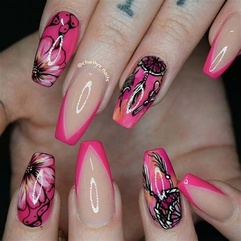 80 Stylish Acrylic Nail Design Ideas Perfect For 2016 Fashionisers