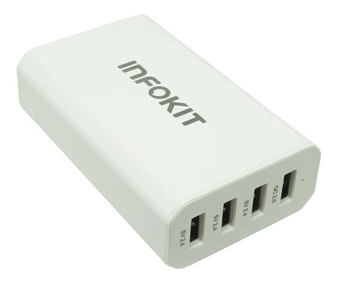 Carregador Turbo R Pido Portas Usb W Hub Tomada Bivolt Mercadolivre