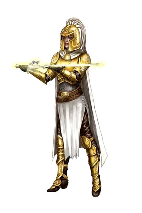 Female Human Paladin Champion Fighter Pathfinder 2e Pfrpg Dnd Dandd 35