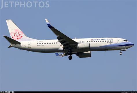 B 18662 Boeing 737 8AL China Airlines David Tian JetPhotos