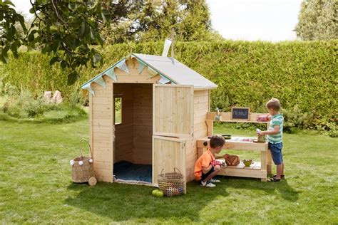 Casita De Madera Para Ni Os Con Cocina Jasmine Soulet Casitas